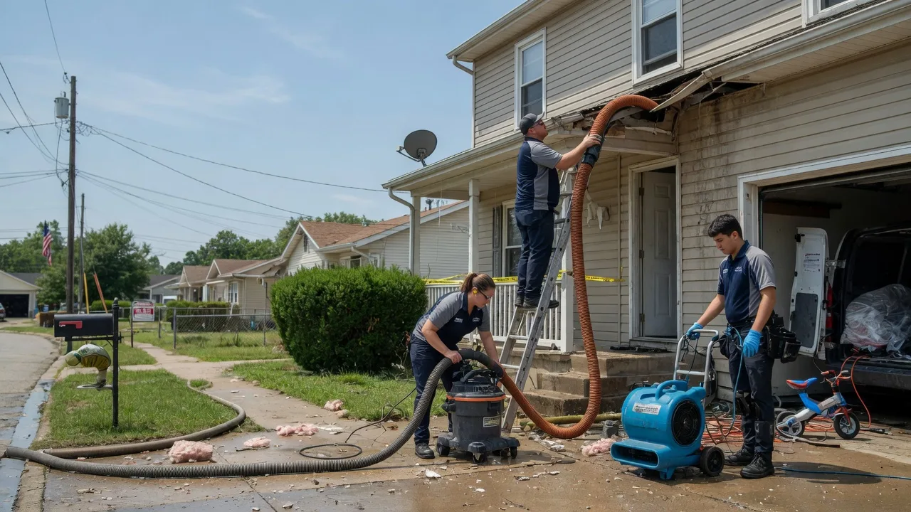Water Damage Restoration in Dupo, IL near me
